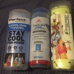 Endura cool and perfect cooling towels set of 3!